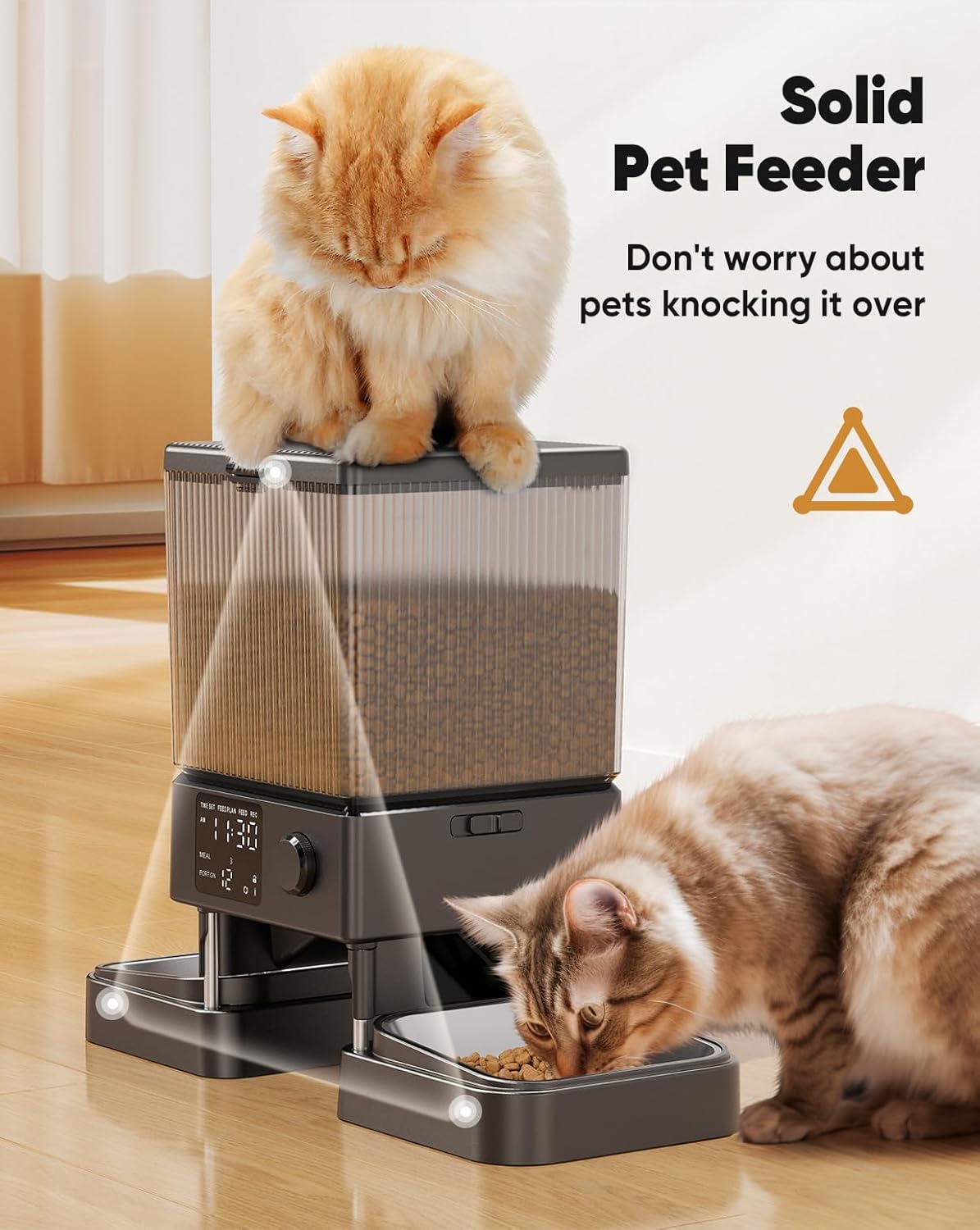 ThePetHubStore™ Automatic Pet Feeder for 2 Pets